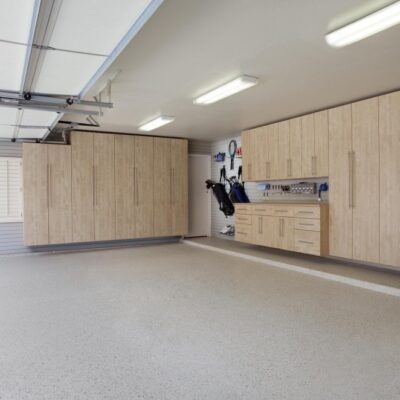 Customizable Garage Cabinets in Maple